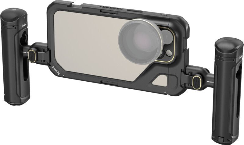 SmallRig 4392 Mobile Video Kit Dobbel håndholdt (iPhone 15 Pro Max)