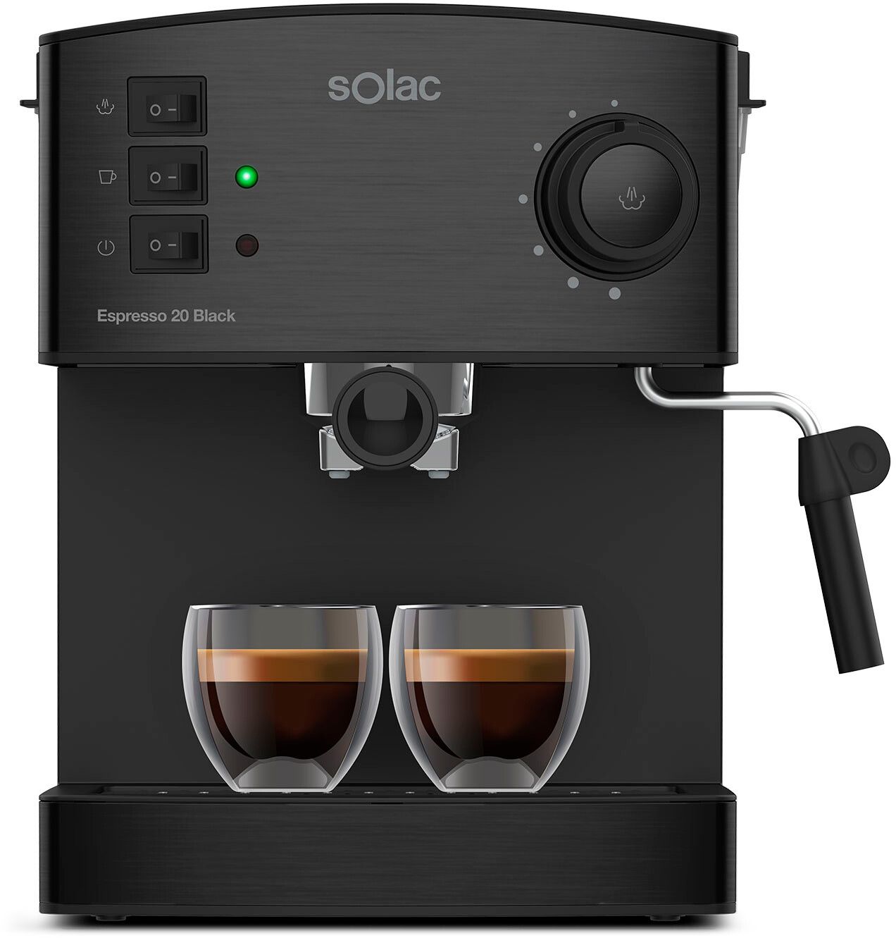 Solac Taste Classic M80 Espressomaskin - Svart