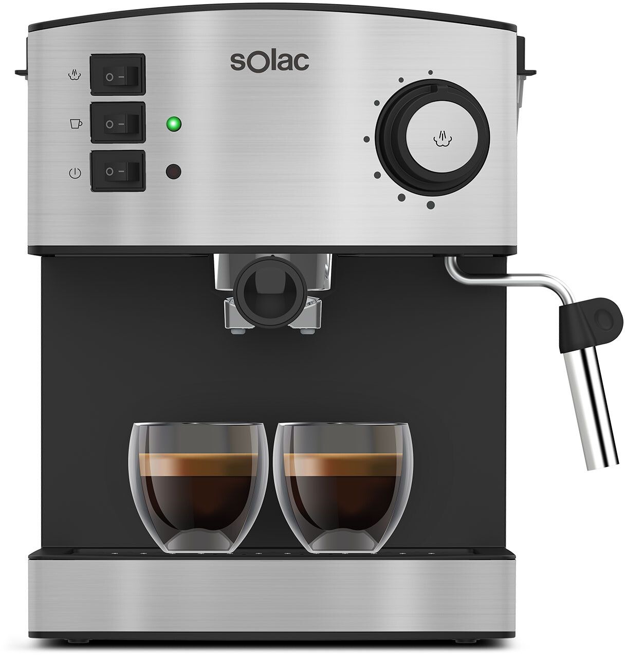 Solac Taste Classic M80 Espressomaskin - Sølv