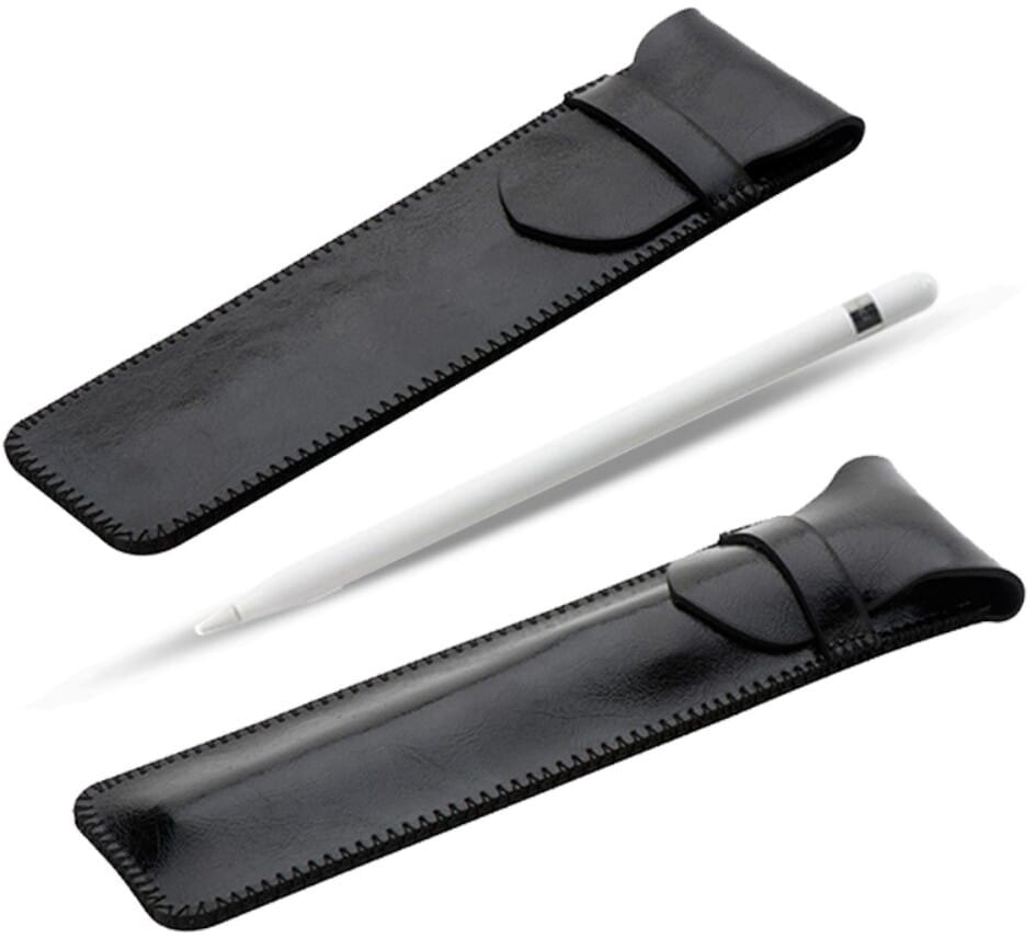 Soyan Leather Sleeve (Apple Pencil) - Svart