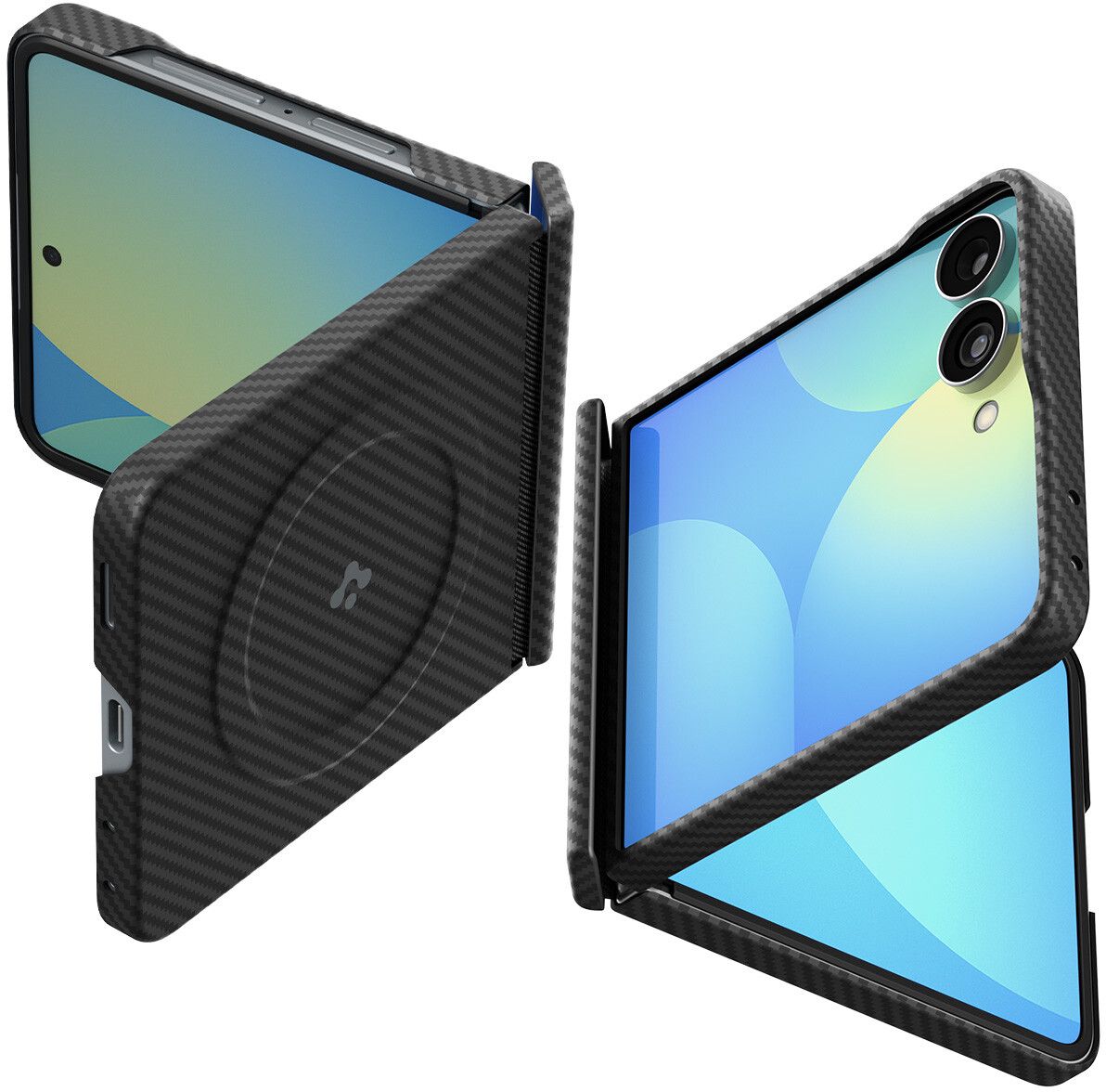 Spigen Air Skin Aramid MagFit (Galaxy Z Flip8) - Svart