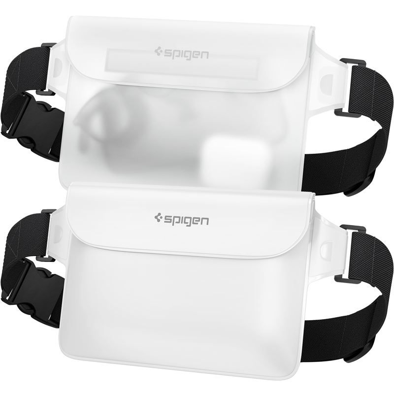 Spigen Aqua Shield WaterProof Waist Bag A620 2 Pack - snow white
