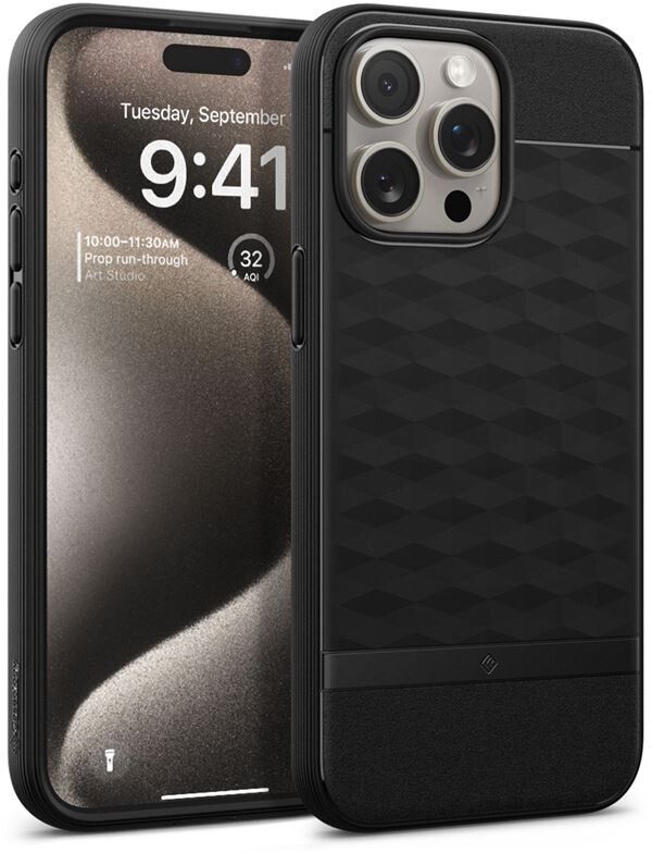 Spigen Caseology Parallax MagSafe iPhone 15 Pro Max matte black