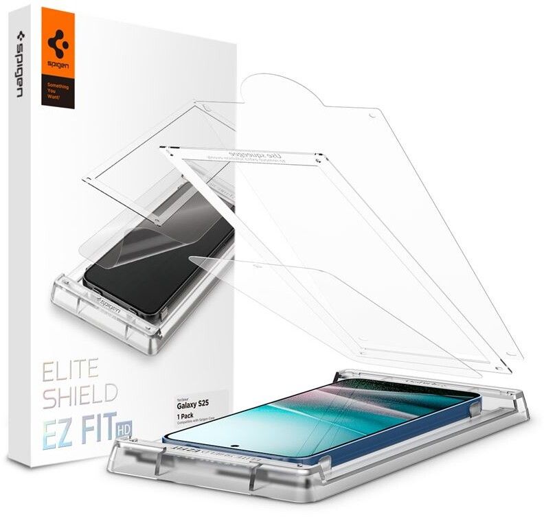 Spigen EliteShield EZ Fit HD 1 Pack - Samsung Galaxy S25