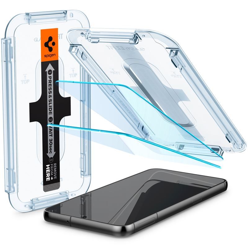 Spigen Glas.TR Sam S23+ S916 2stk/2stk EZ FIT AGL05952 herdet glass