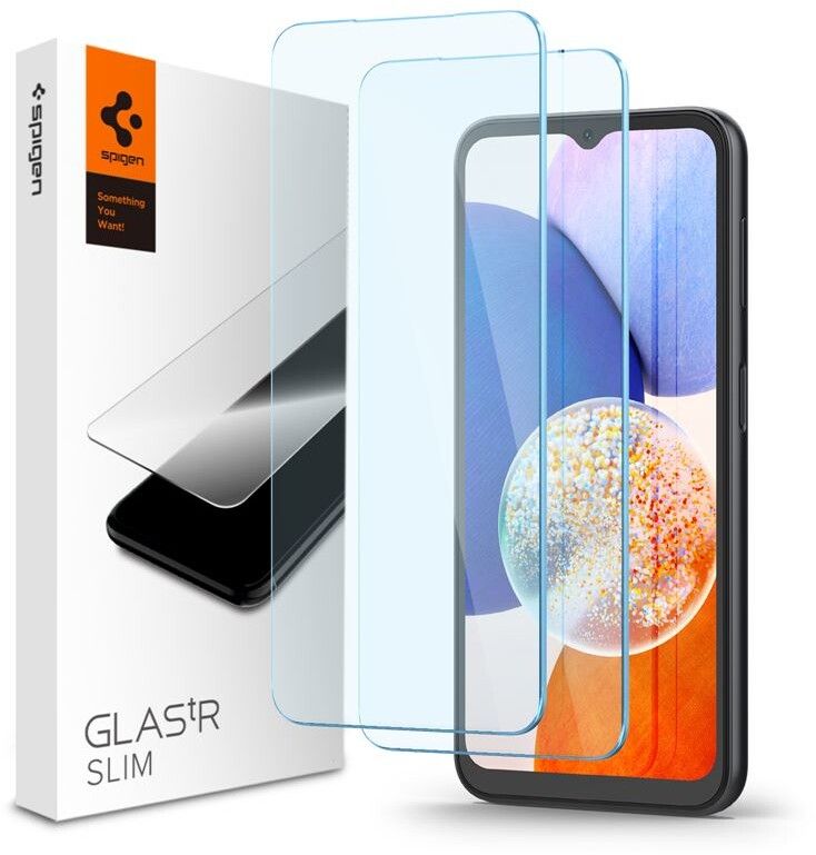 Spigen Glass tR Slim 2 Pack - Samsung Galaxy A14 5G/A14 LTE