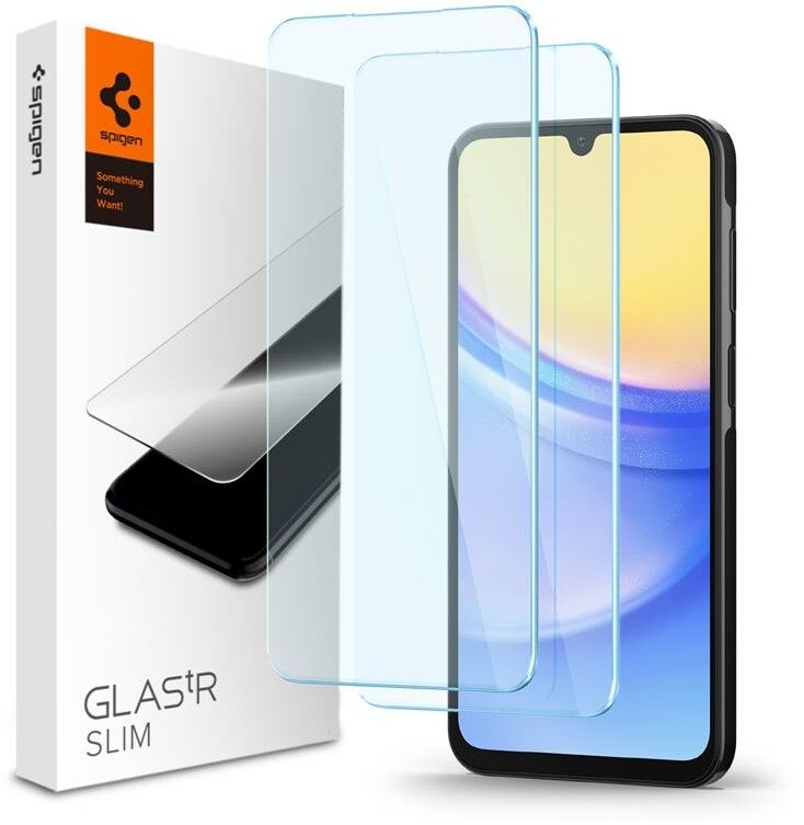 Spigen Glass tR Slim 2 Pack - Samsung Galaxy A25 5G/Galaxy A15/Galaxy A15 5G