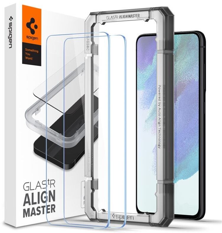 Spigen Glas.tR AlignMaster 2 Pack - Samsung Galaxy S21 FE 5G