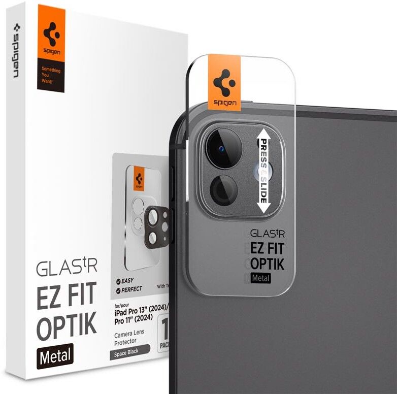 Spigen Glas.tR EZ Fit Optik Pro (iPad Pro 13/11 (2024)) - Svart