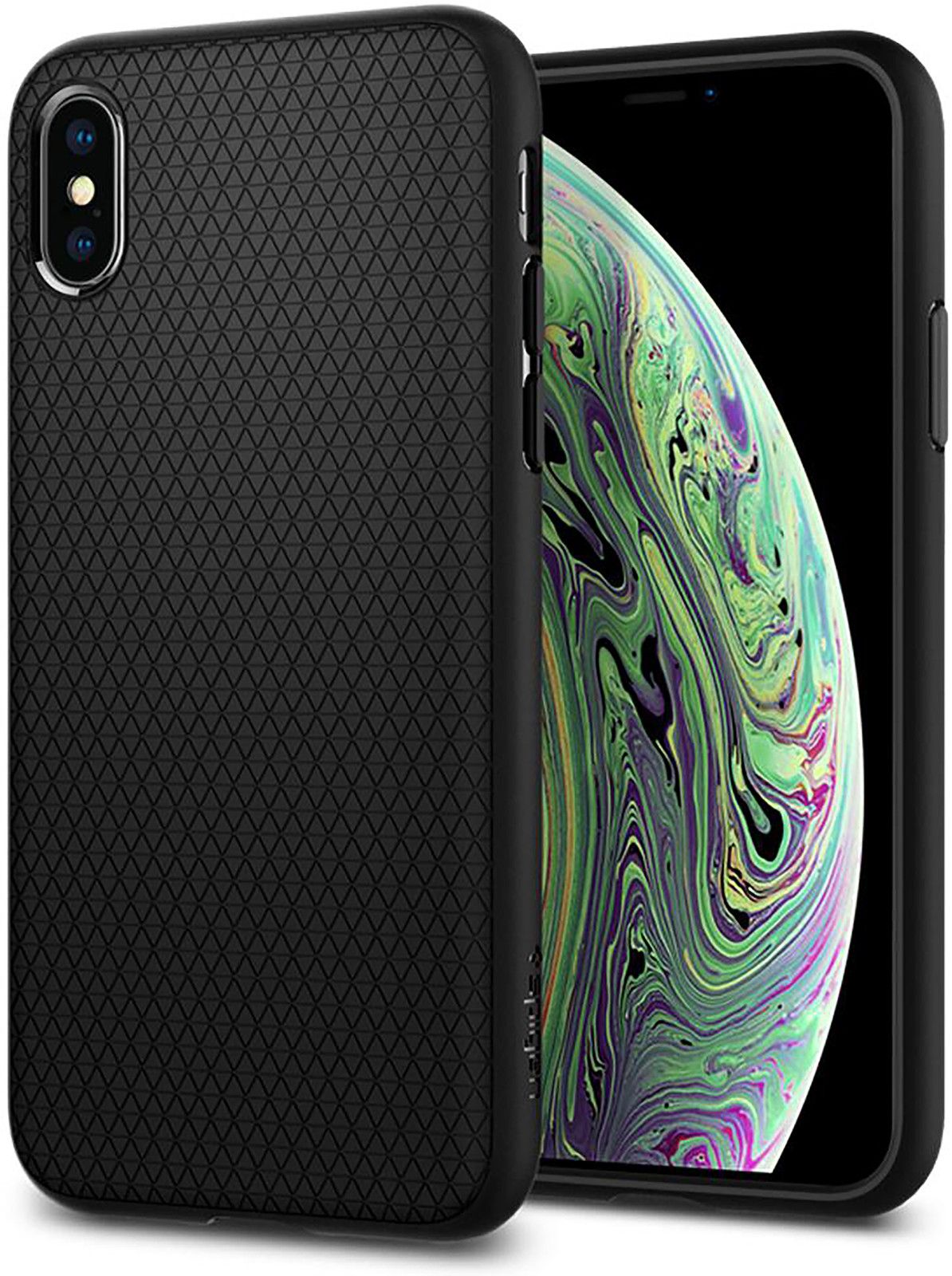 Spigen Liquid Air - black - iPhone XS/X