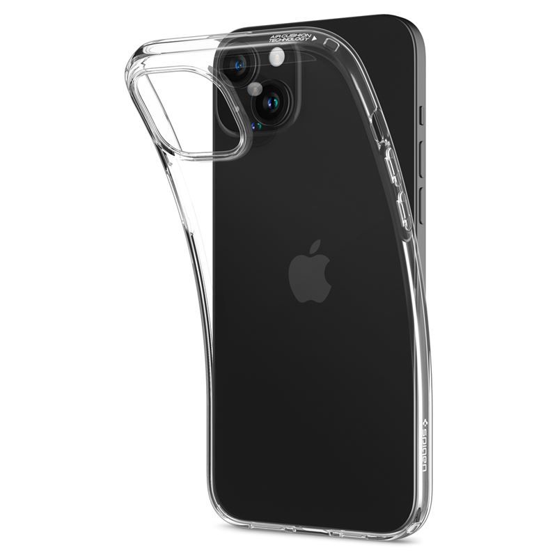 Spigen Liquid Crystal (iPhone 15) - Gjennomsiktig