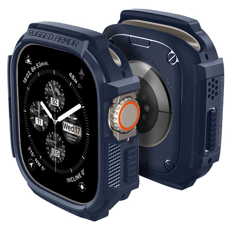 Spigen Rugged Armor (Apple Watch Ultra 49 mm) - Blå