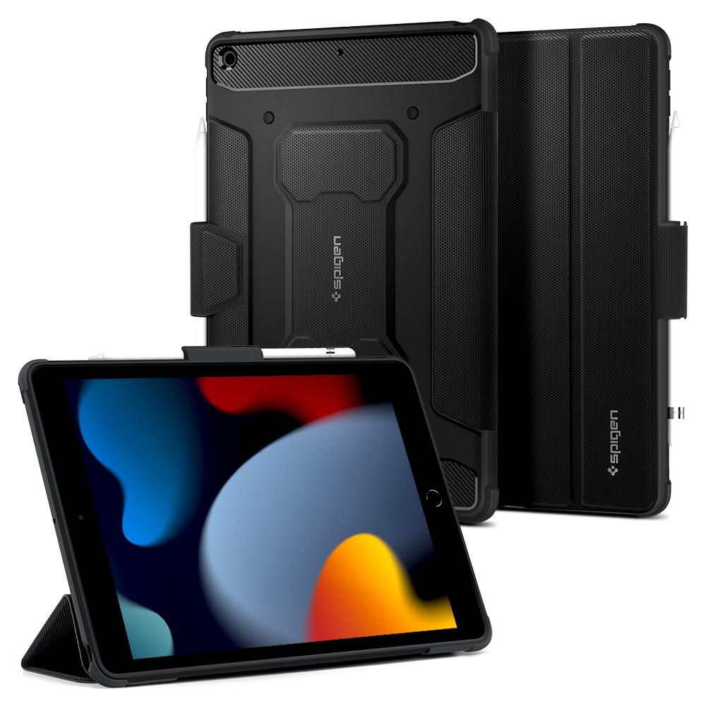 Spigen Rugged Armor Pro - black - iPad 10.2" 2021/2020/2019