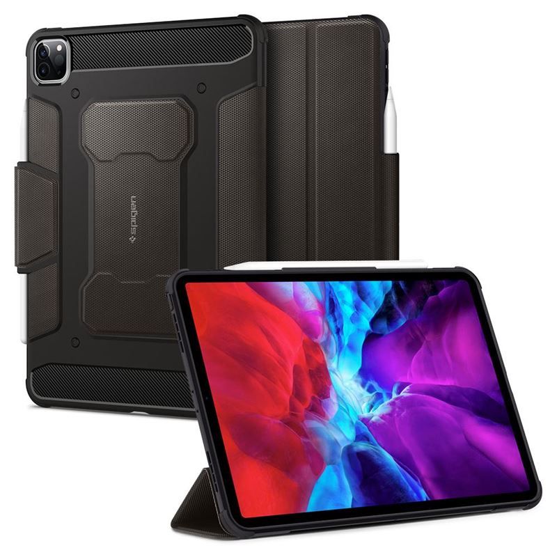 Spigen Rugged Armor Pro (iPad Pro 11) - Gunmetal