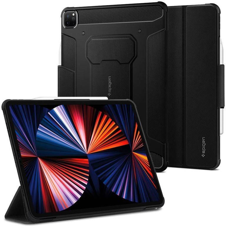 Spigen Rugged Armor Pro - black - iPad Pro 12.9" (2022/2021)