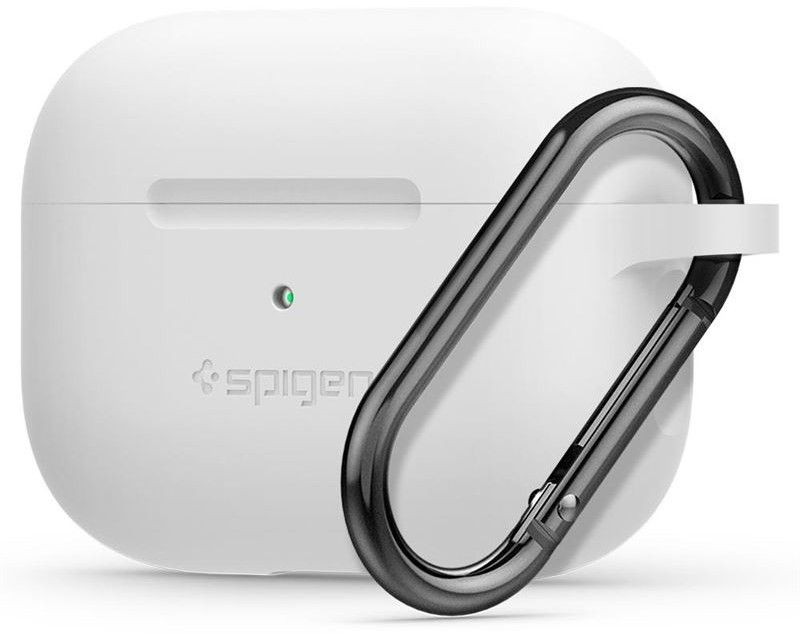 Spigen Silicone Fit (AirPods Pro) - Hvit