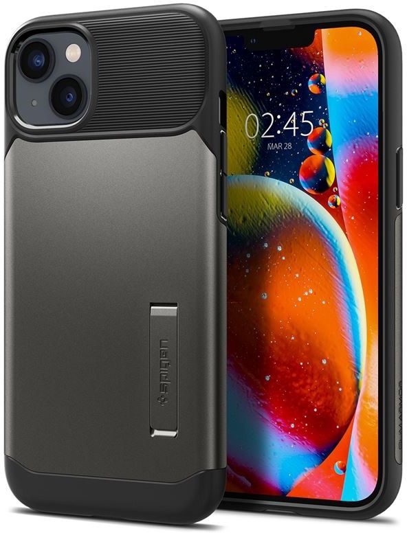 Spigen Slim Armor - gunmetal - iPhone 14 Plus