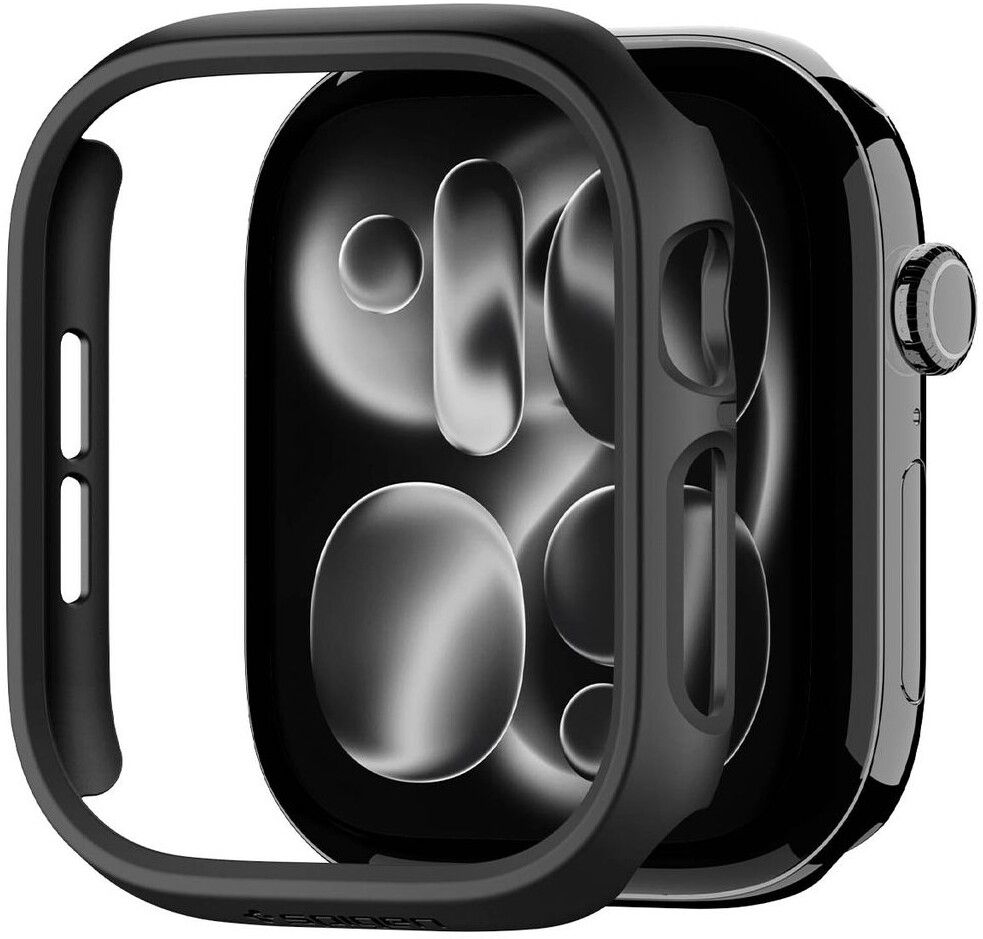 Spigen Thin Fit (Apple Watch 12 46mm) - Svart