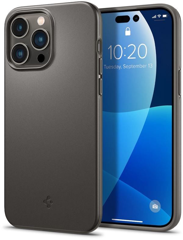 Spigen Thin Fit (iPhone 14 Pro Max) - Gunmetal