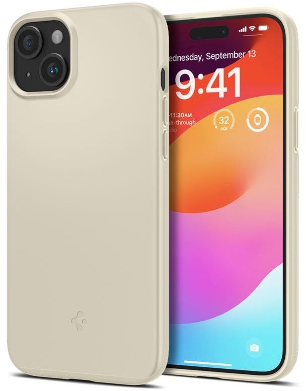 Spigen Thin Fit - mute beige - iPhone 15 Plus