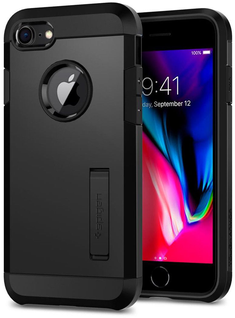 Spigen Tough Armor 2 - black - iPhone 8/7