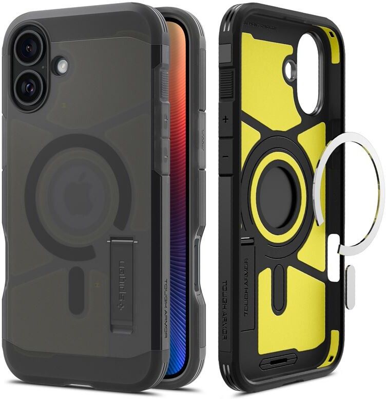 Spigen Tough Armor MagSafe frost black - iPhone 16