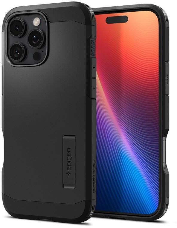 Spigen Tough Armor MagSafe - Black - iPhone 16 Pro