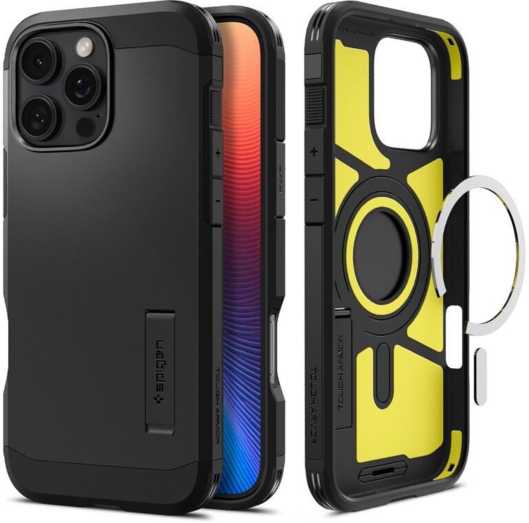 Spigen Tough Armor AI MagFit (iPhone 16 Pro Max) - Svart
