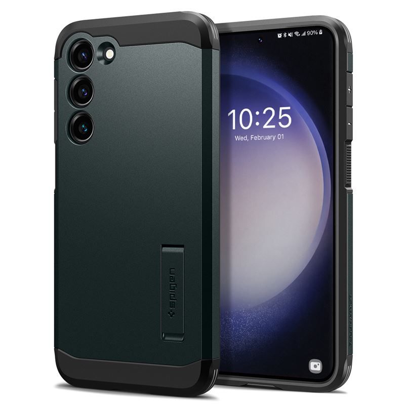 Spigen Tough Armor (Galaxy S23+) - Grønn
