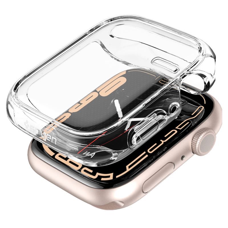 Spigen Ultra Hybrid (Apple Watch 45 mm) - Gjennomsiktig