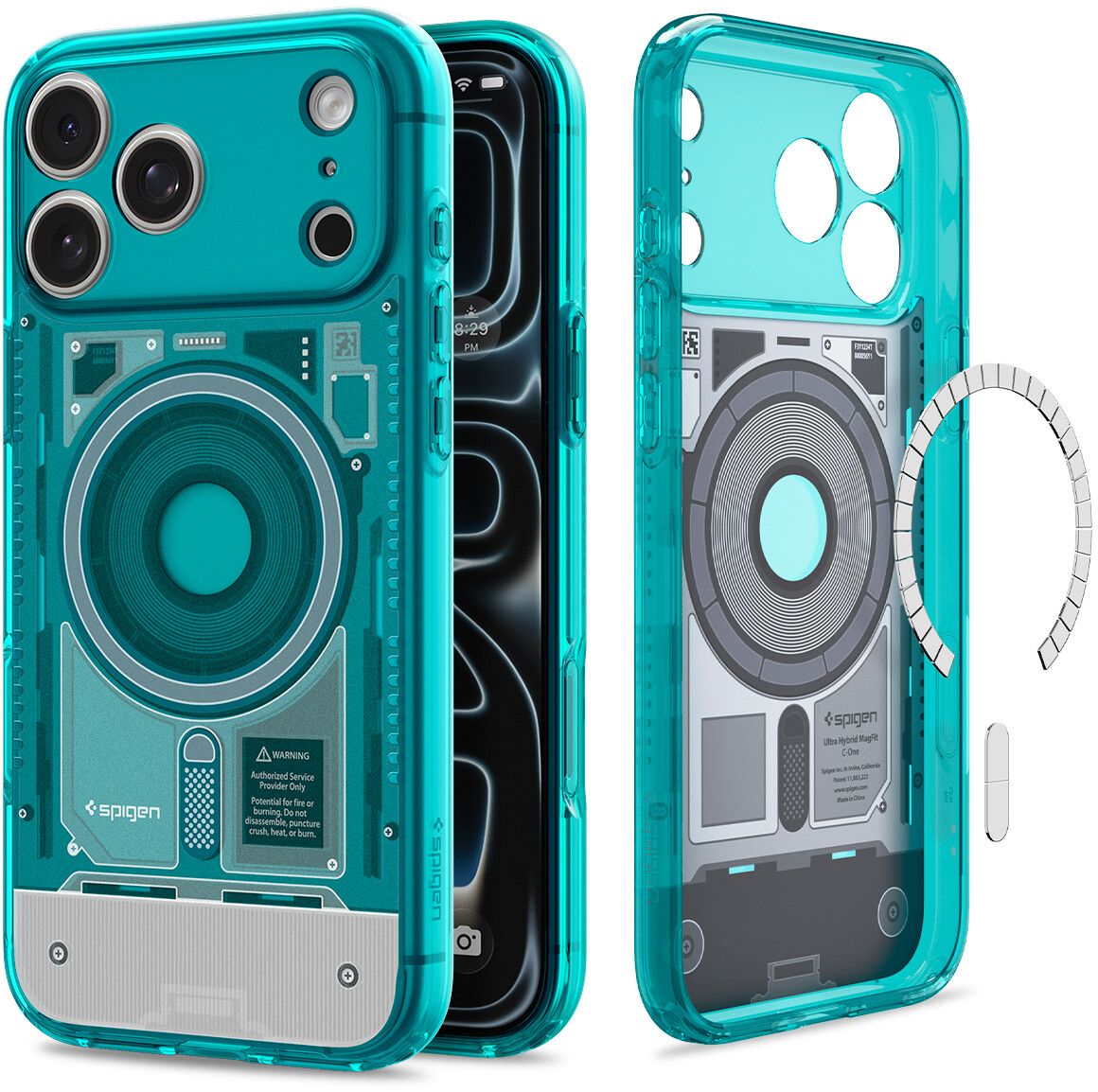 Spigen Ultra Hybrid C-One MagFit (iPhone 17 Pro Max/18 Pro Max) - Blå
