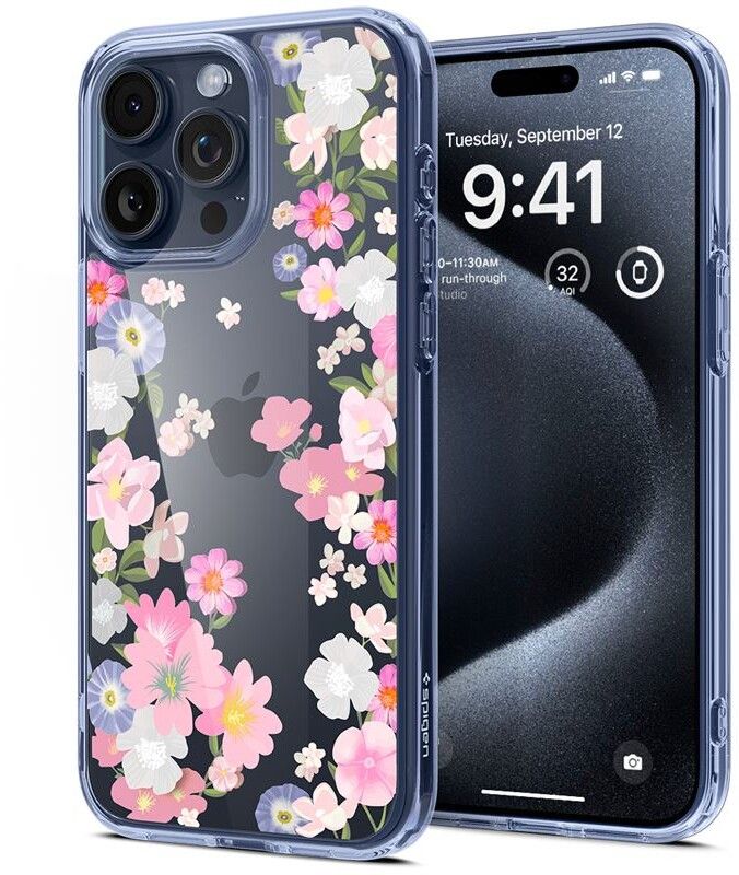 Spigen Ultra Hybrid - blossom - iPhone 15 Pro