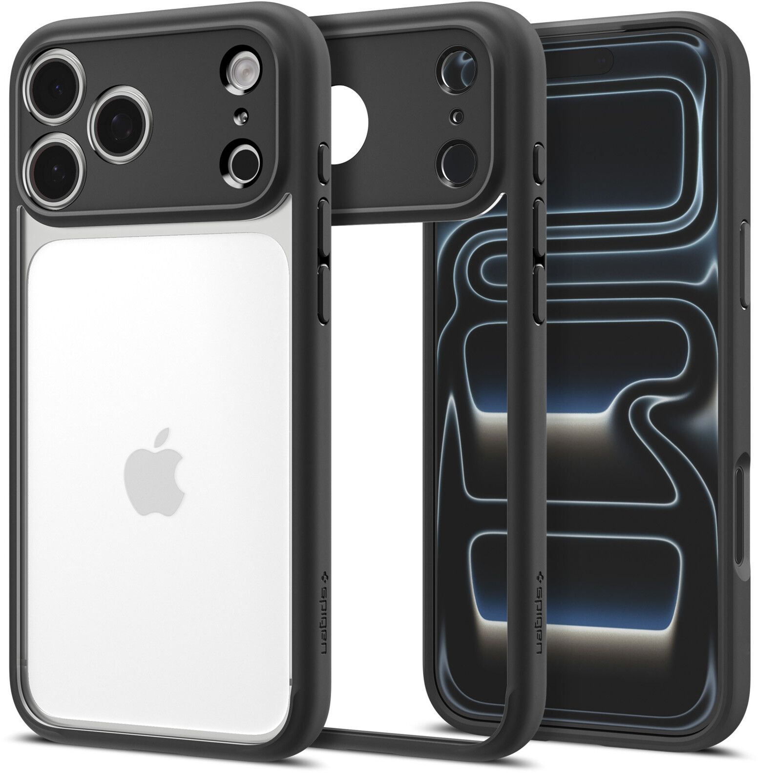 Spigen Ultra Hybrid (iPhone 17 Pro Max/18 Pro Max) - Svart