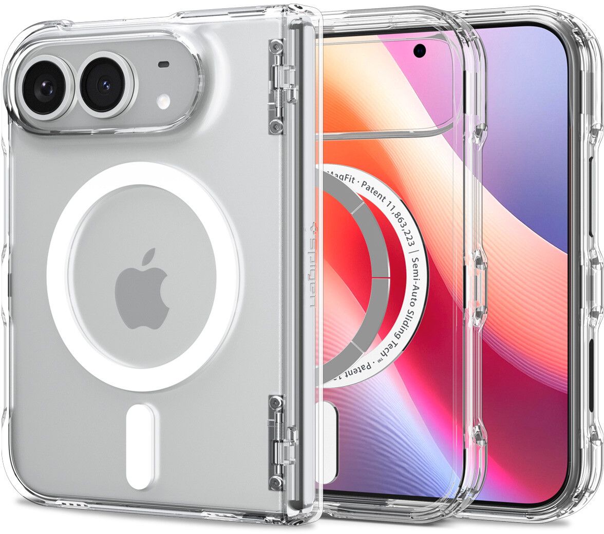 Spigen Ultra Hybrid Pro MagSafe (iPhone Duo) - Transparent/Vit