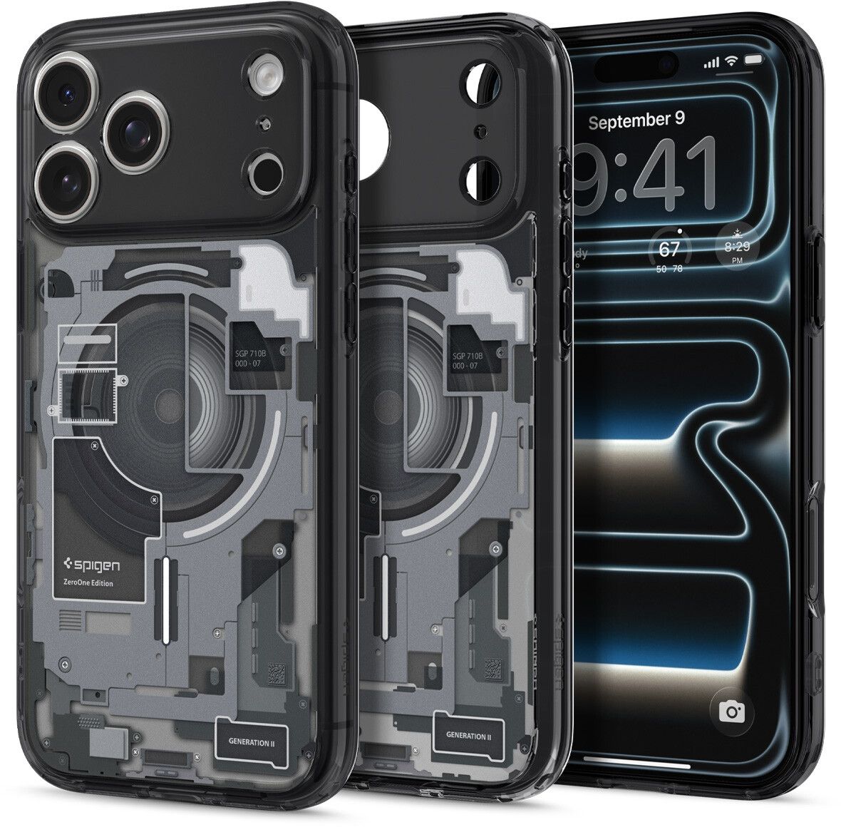 Spigen Ultra Hybrid Zero One MagFit (iPhone 17 Pro Max/18 Pro Max) - Svart