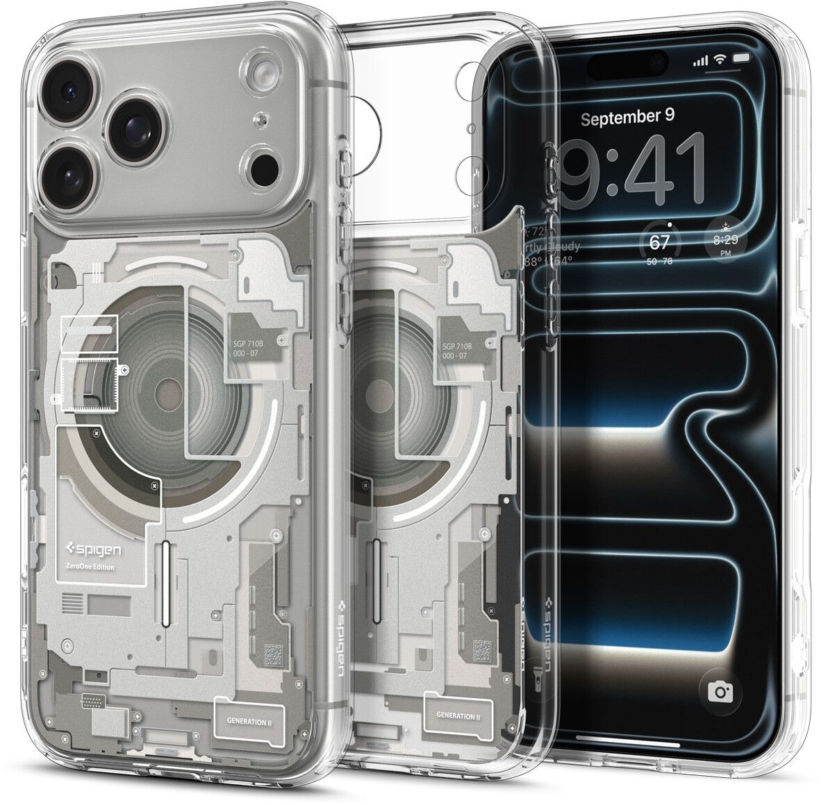 Spigen Ultra Hybrid Zero One MagFit (iPhone 17 Pro Max/18 Pro Max) - Titanium