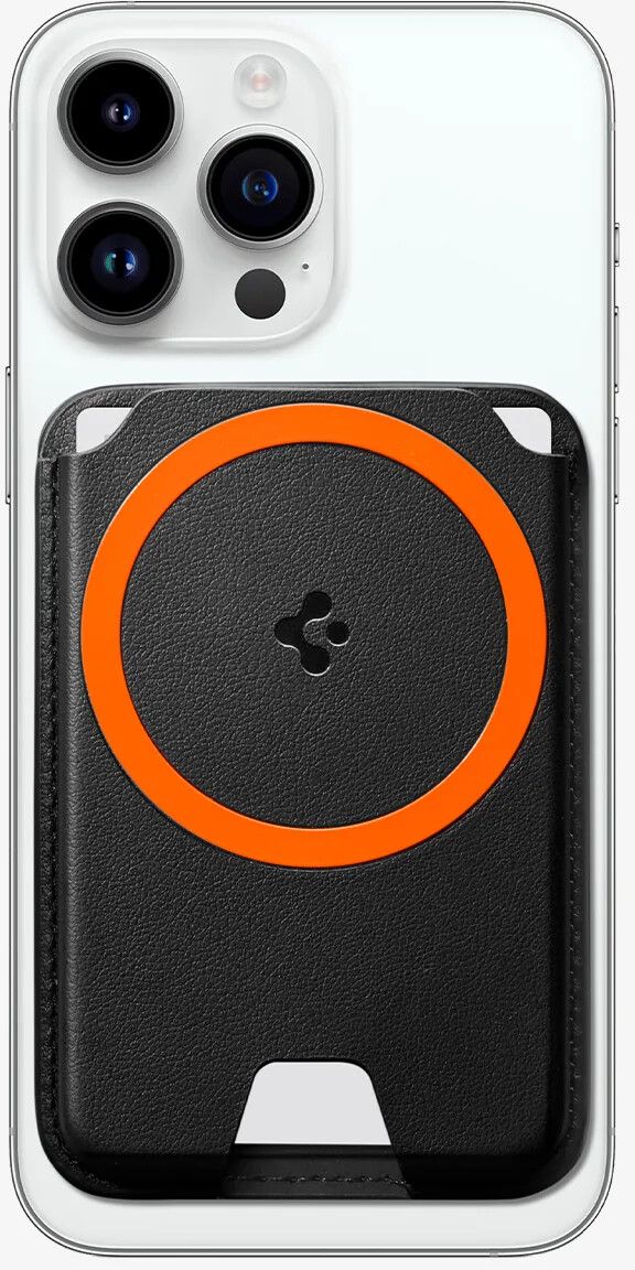 Spigen Valentinus MagSafe Wallet 3 Card - Black