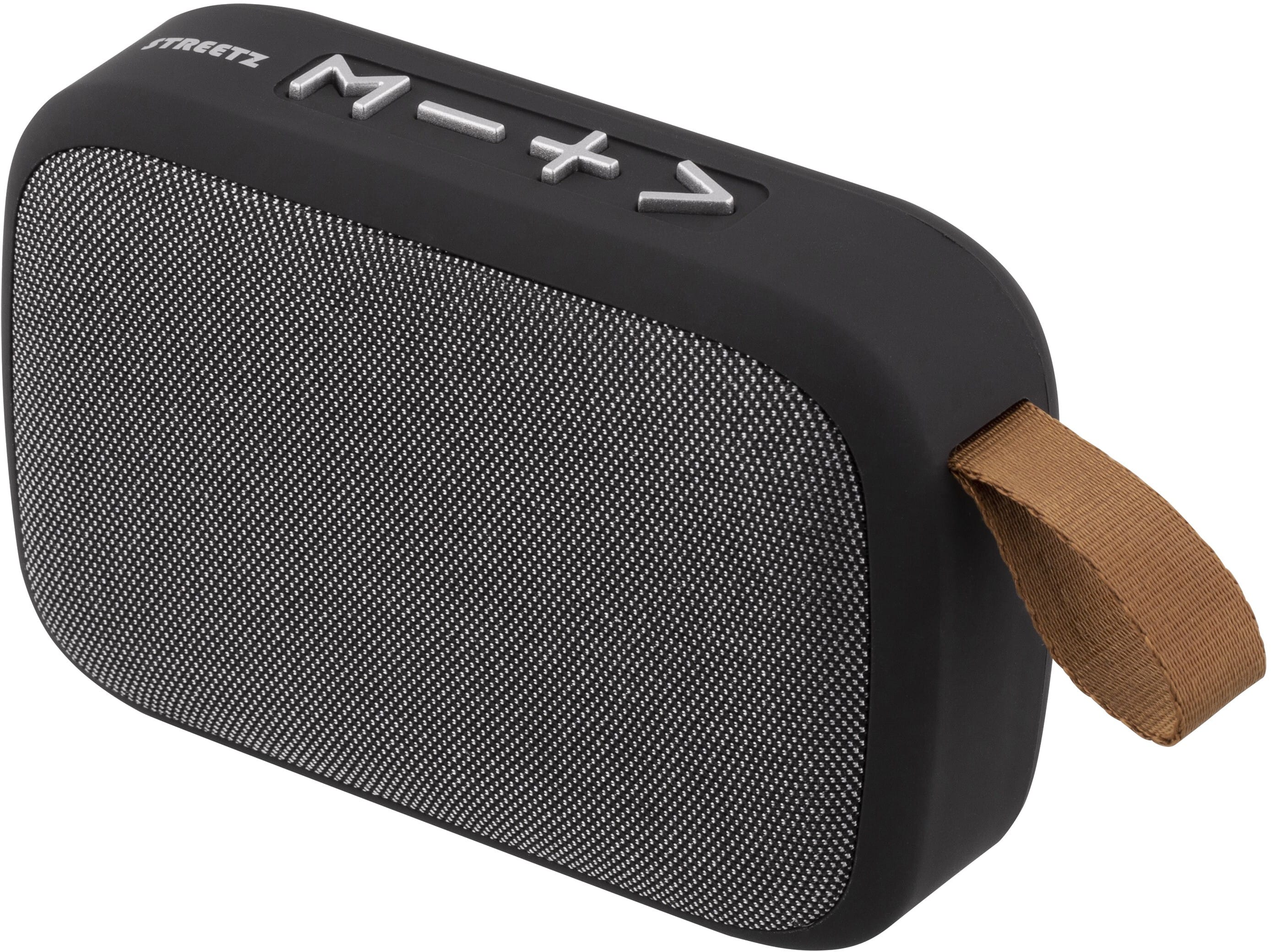 Streetz Bærbar Bluetooth-høyttaler, USB/TF/AUX/FM/håndfri, svart