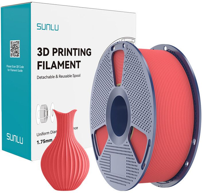 Sunlu Classic PLA Filament 1,75mm 1kg - Röd