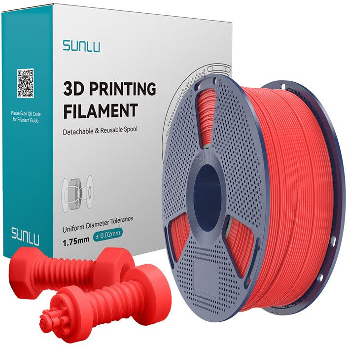 Sunlu High-Speed ABS Filament 1,75mm 1 kg - Röd