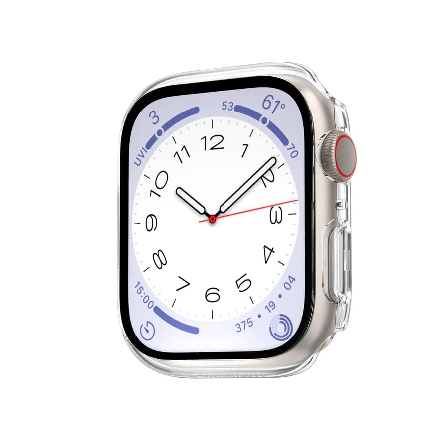 SwitchEasy Hybrid-deksel (klokke 41 mm) - Transparent