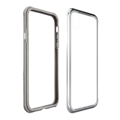SwitchEasy iGlass Case (iPhone Xs Max) - Sølv