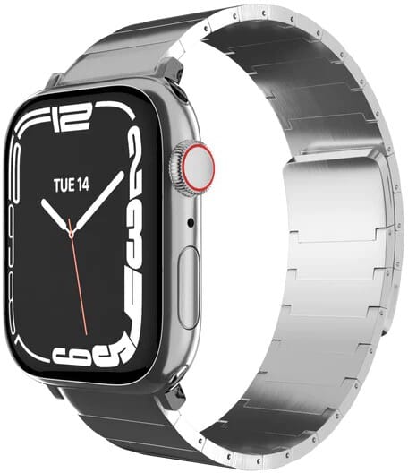 SwitchEasy Maestro M Stainless Steel Watch Loop (Watch 49/46/45/44/42mm) - Sølv
