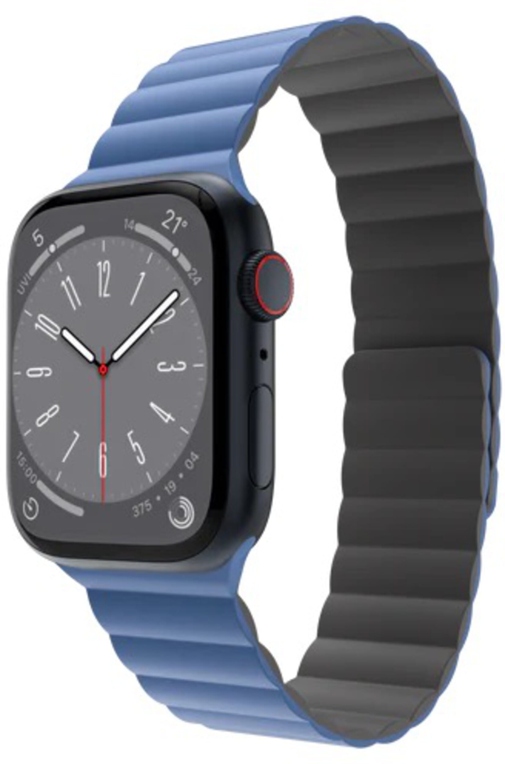 SwitchEasy Skin Silicone Magnetic Band (Watch 42/41/40/38mm) - Blå
