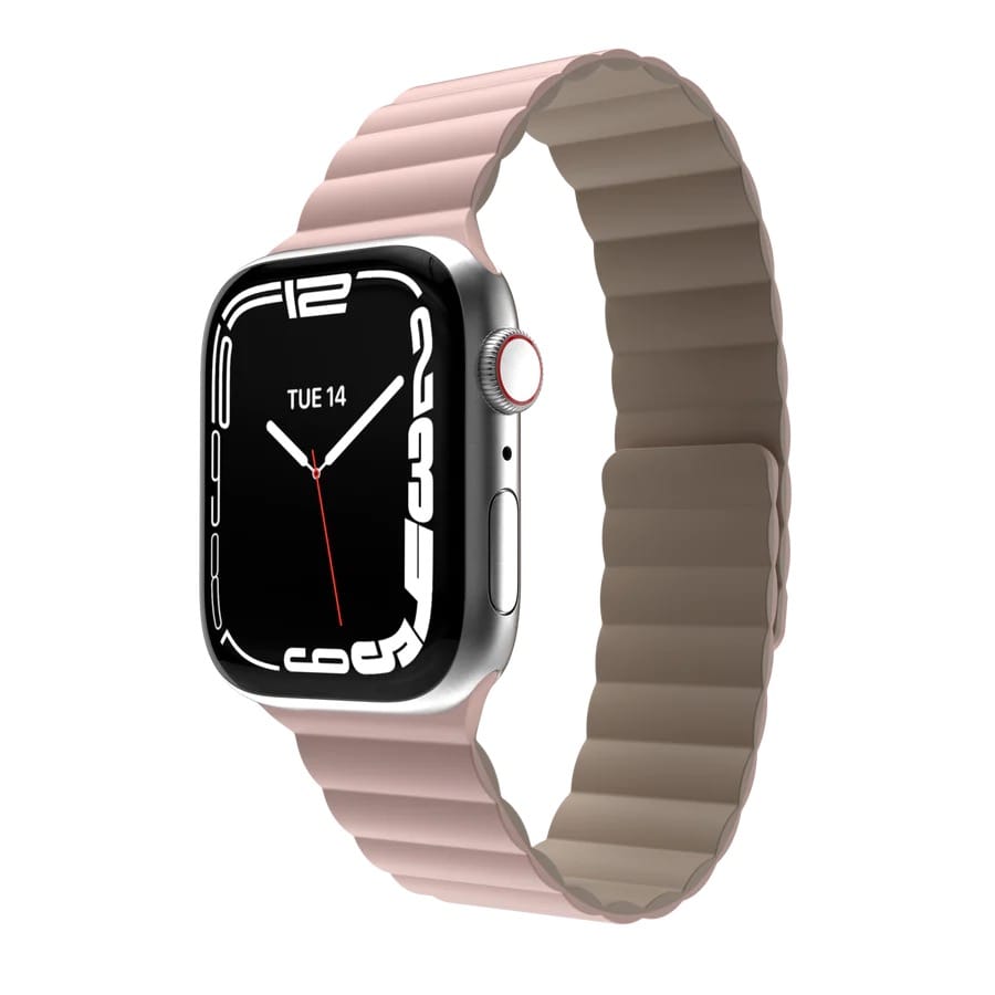 SwitchEasy Skin Silicone Magnetic Band (Watch 42/41/40/38mm) - Rosa