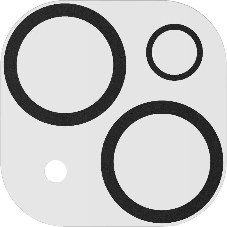 Tech2 Impact Glass Kameralinsebeskytter (iPhone 14 Plus)