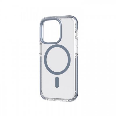 Tech21 Evo Crystal MagSafe (iPhone 14 Plus) - Blå