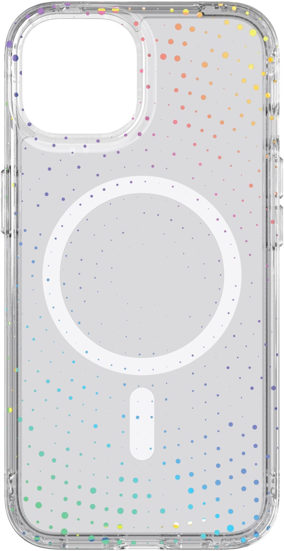 Tech21 Evo Sparkle MagSafe iPhone 13/14/15 Clear