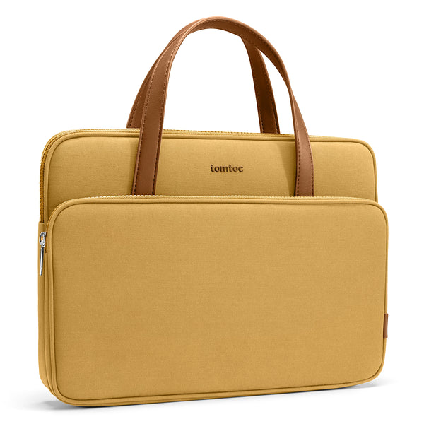 Tomtoc Premium H21 allsidig håndveske (Macbook Pro 14) - Gul