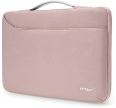 Tomtoc allsidig A22-veske (Macbook Pro 16/15) - Rosa
